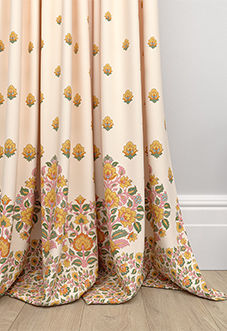 Petal & Block Nitara, Marigold - Made to Measure Curtains